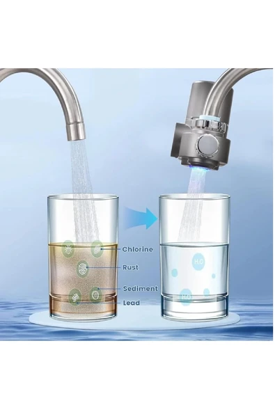 Dijital Musluk Suyu Filtresi Su Arıtma Filtresi - Resim 4