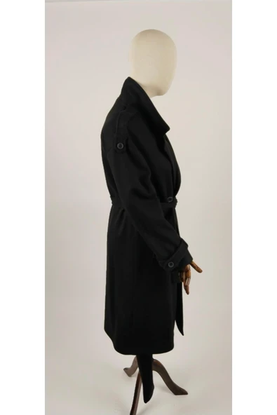 OMUZ VE KOL APOLETLİ KAŞE KABAN - Resim 3