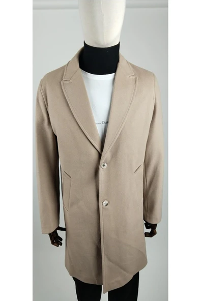 YÜNLÜ KAŞE BUSİNESS PREMİUM CEKET ÜSTÜ KABAN - Resim 12