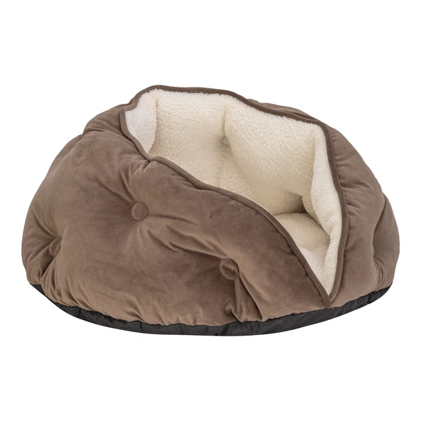 Pet Comfort Paris  Kedi ve Köpek Yatağı Kahverengi 60cm - Resim 2