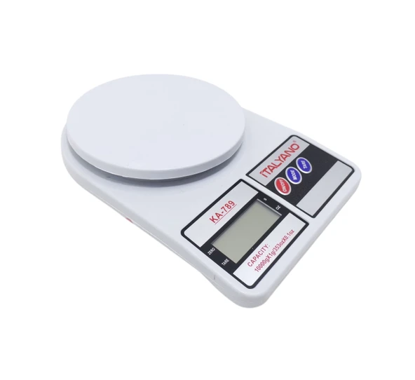 İTALYANO ELEKTRONİK MUTFAK TERAZİSİ / HASSAS TERAZİ  ( KA-789 ) ürün görseli 1