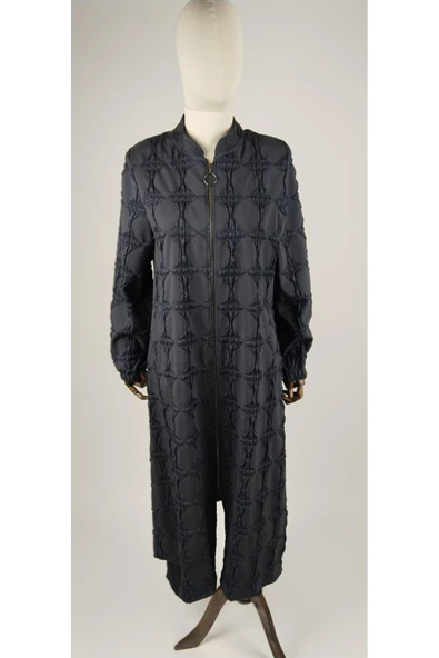 JAKARLI TRENÇ TESETTÜR KAP - Resim 9