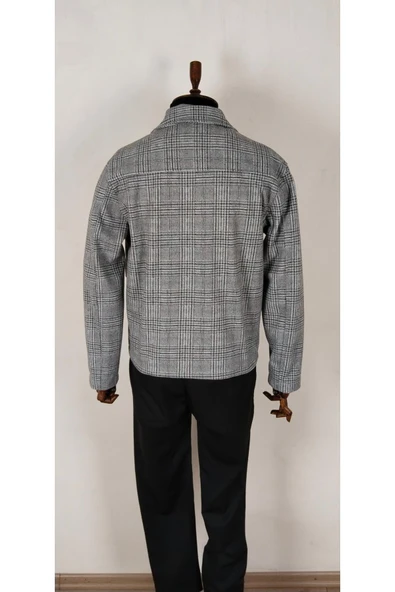 Kaşe pilot cepli erkek mont - Resim 8