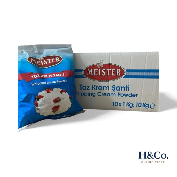 Meister Eko 10lu Toz Krem Şanti - krem şanti - pastacılık -pasta - şanti ürün görseli 1