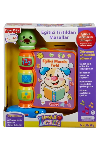 Fisher-Price LnL Eğitici Masalcı Tırtıl (Türkçe) | N3835 - Resim 2