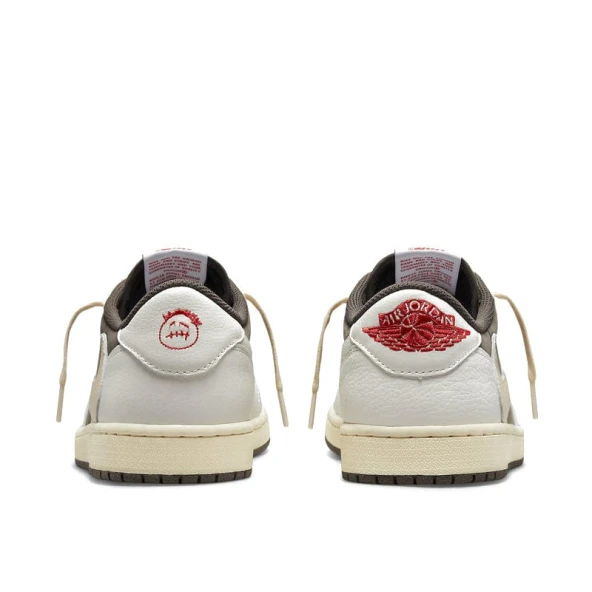 Nike Air Jordan 1 Low Travis Scott Reverse Mocha Sneaker Spor Ayakkabı DM7866-162 - Resim 2