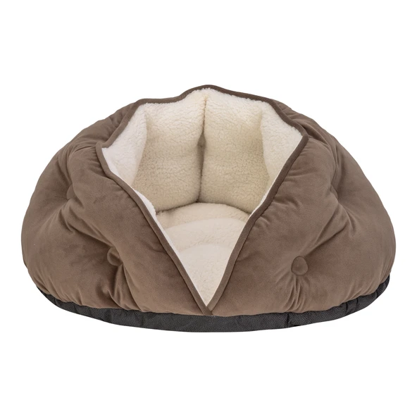 Pet Comfort Paris  Kedi ve Köpek Yatağı Kahverengi 60cm ürün görseli 1