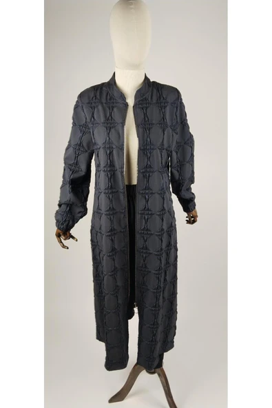 JAKARLI TRENÇ TESETTÜR KAP - Resim 8