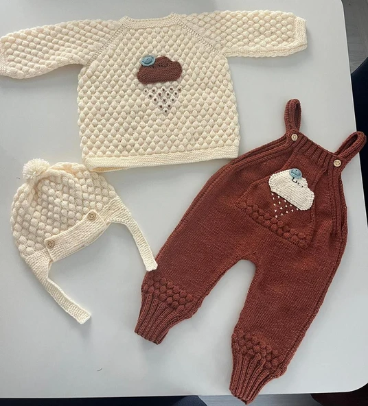 EL ÖRGÜSÜ NOLTALJİ 5'Lİ TAKIM ELBİSE ürün görseli 1