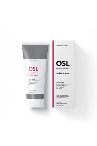 OSL Omega Skin Lab OSL SedEX Krem 50 ML: Yüz Kremi, El Nemlendirici, Vücut Kremi - Çok Amaçlı Vücut Nemlendiricileri - Resim 5