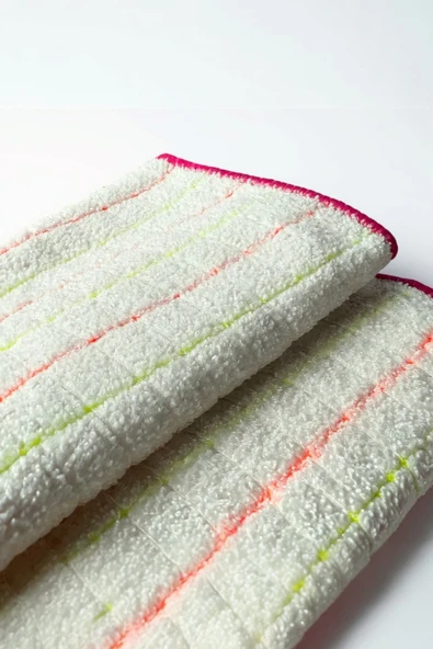 Technow Mikrofiber Mutfak ve Genel Temizlik Bezi 40*40 cm Leke Tutmaz Koku Yapmaz( 3 Adet) - Resim 5