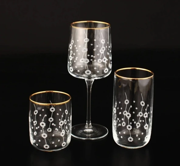 SOFRA TAKIMI TK.GRV ÇİTLEMBİK ALTIN DEKOR (112-805-229) 18 PARÇA 6 KİŞİLİK ürün görseli 1