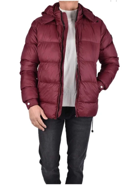 BORDO KAPŞONLU MONT - Resim 5