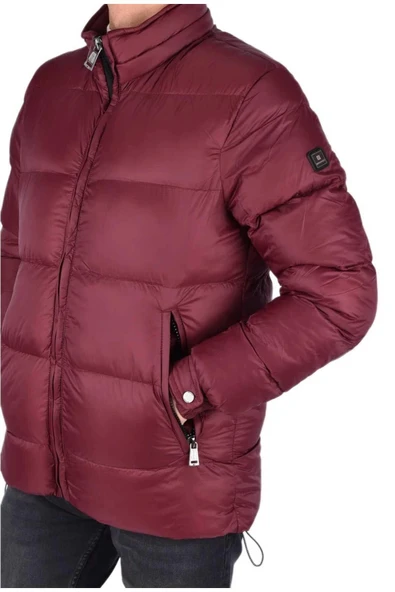 BORDO KAPŞONLU MONT - Resim 8