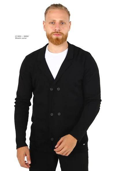 ERKEK PAMUKLU PREMİUM HIRKA - Resim 4