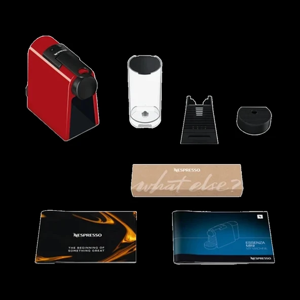 Nespresso Essenza Mini D30 Red Kahve Makinesi, Kırmızı - Resim 7