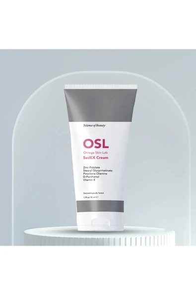 OSL Omega Skin Lab OSL SedEX Krem 50 ML: Yüz Kremi, El Nemlendirici, Vücut Kremi - Çok Amaçlı Vücut Nemlendiricileri ürün görseli 1
