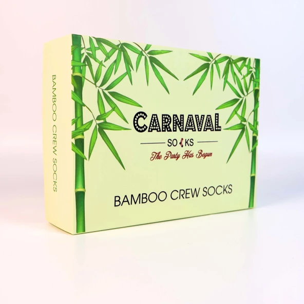 6'lı Premium Unisex Beyaz Bambu Soket Çorap Seti – Kutulu - Resim 4