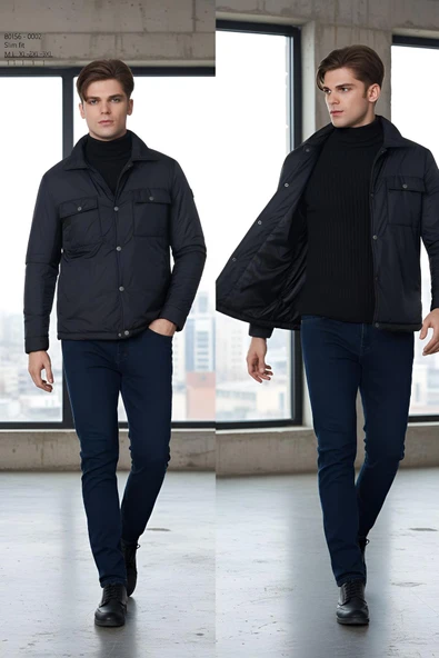 ÇITÇITLI ERKEK MONT - Resim 10