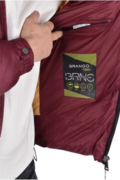 BORDO KAPŞONLU MONT - Resim 11