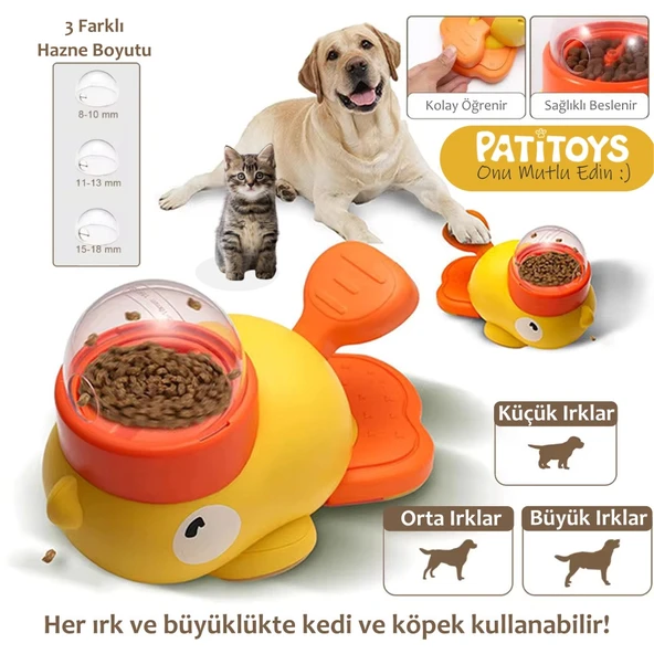 PatiToys İnteraktif Ödüllü Pet Oyuncağı ürün görseli 1