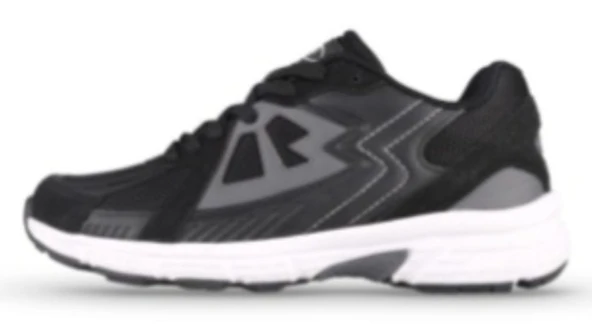 MP 252-6056 Siyah Kadın Bağcıklı Spor Ayakkabı - Resim 2