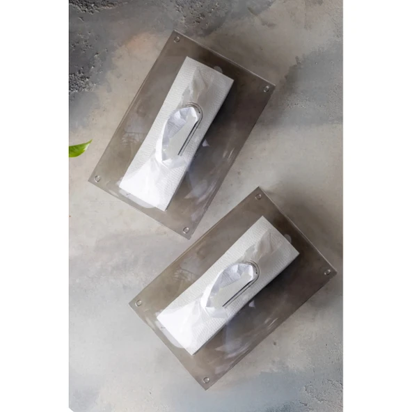 Şeffaf Kutu Peçetelik - Resim 3