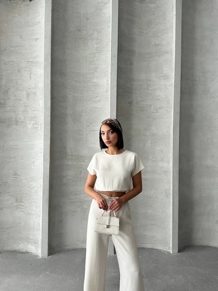 Bluz pantolon takım - Resim 3