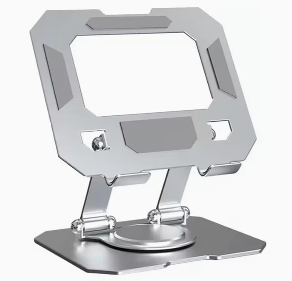 Tablet Standı 360 Derece Dönebilen Katlanabilir Metal Stand ürün görseli 1