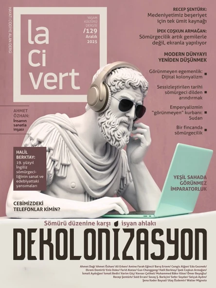 Lacivert Dergi 129.Sayı Aralık 2025 ürün görseli 1