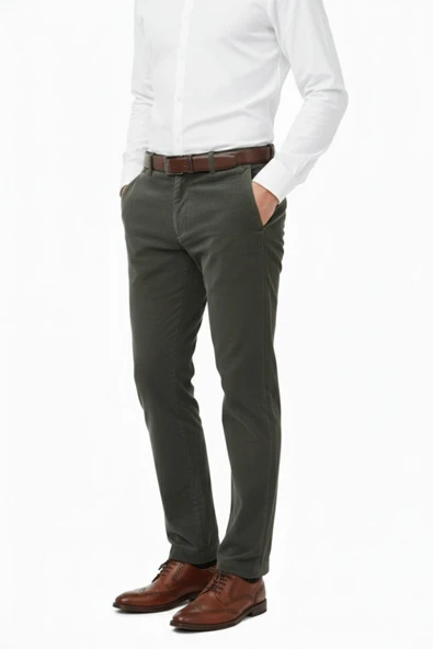 Erkek Kışlık Kadife Pantolon Klasik Kalıp BGL-ST04967 - Resim 8