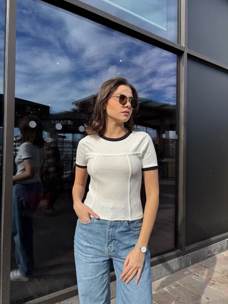 Biyeli bluz - Resim 3