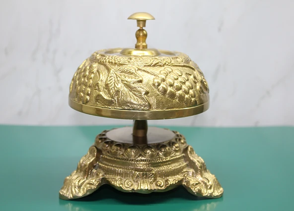 Masa Üstü Basmalı Çan (Pirinç) ürün görseli 1