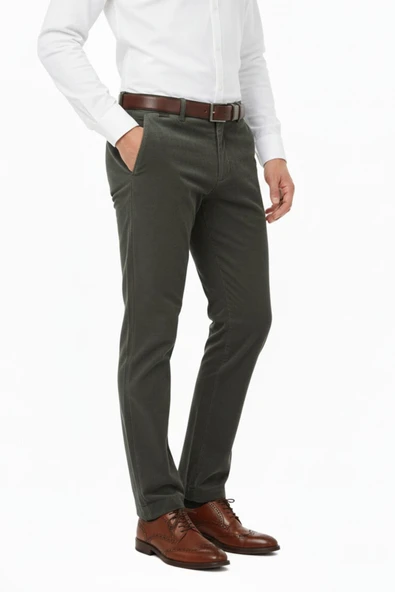 Erkek Kışlık Kadife Pantolon Klasik Kalıp BGL-ST04967 - Resim 12