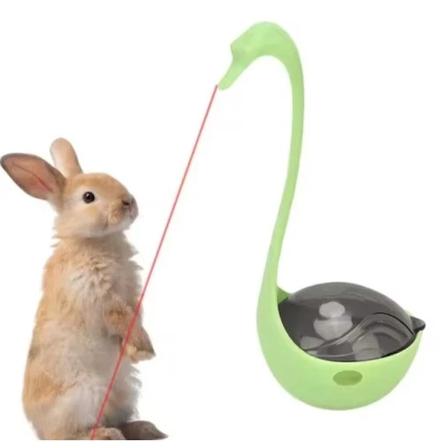 Kuğu Şeklinde Lazerli Kedi Oyuncağı - Resim 2