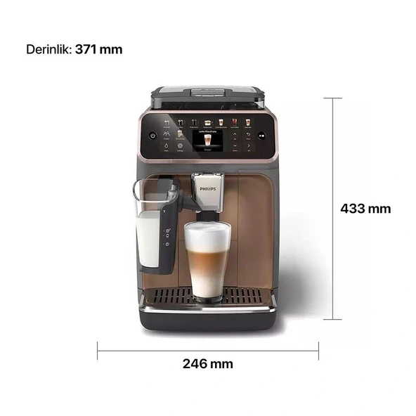 Philips LatteGo EP5544/80 Tam Otomatik Espresso Makinesi - Resim 6