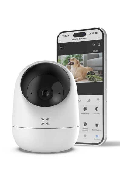 Xenon Smart Akıllı İç Mekan Kamera ve 128GB SD Kart - Resim 3