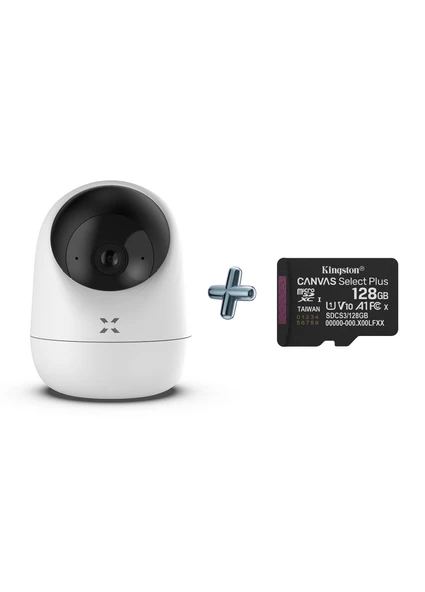 Xenon Smart Akıllı İç Mekan Kamera ve 128GB SD Kart - Resim 2