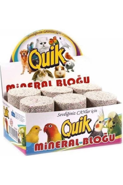 Quik Kuşlar Için Mineral Blok Gaga Taşı 1 Adet ürün görseli 1