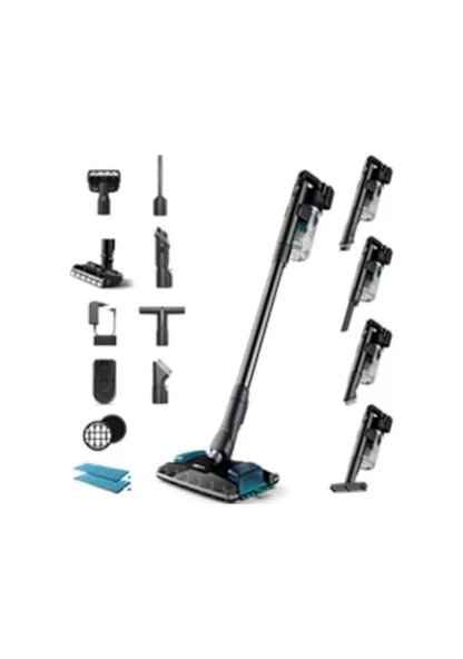 Philips XC8057/01 Aqua Plus Dikey Şarjlı Süpürge ürün görseli 1