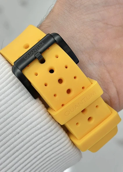 Qunatum Orijinal 2 Yıl Garantili Otomatik Su Geçirmez Çelik Kordon Erkek Kol Saati - Resim 5