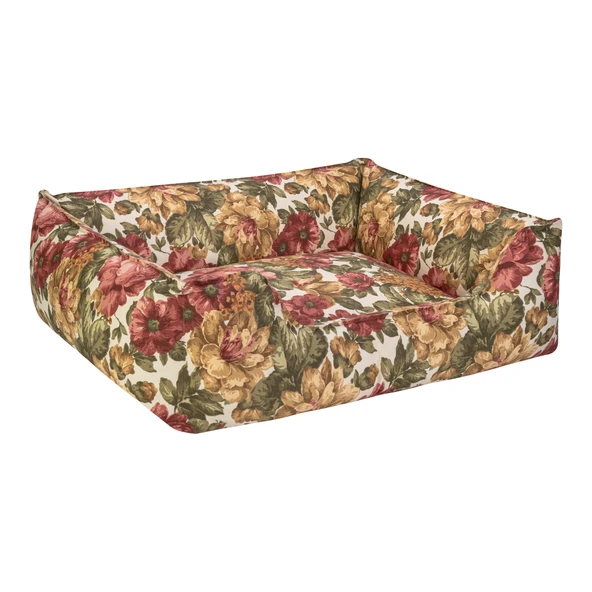 Pet Comfort Alpha  Gül Desenli Köpek Yatağı L 105x85cm - Resim 2