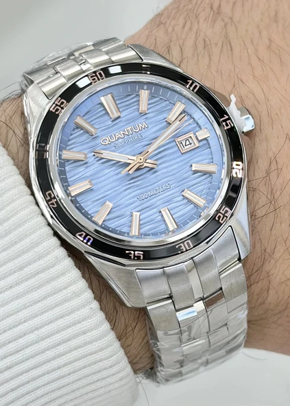 Quantum Orijinal 2 Yıl Garantili Su Geçirmez Çelik Erkek Kadın Kol Saati ürün görseli 1