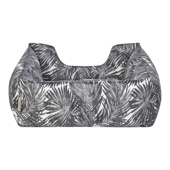 Pet Comfort Alpha  Siyah-Beyaz Kedi ve Köpek Yatağı S 60x50cm - Resim 3