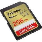SanDisk Extreme 256GB 180MB/s SD UHS-I 4K UHD Hafıza Kartı SDSDXVV-256G-GNCIN - Resim 2
