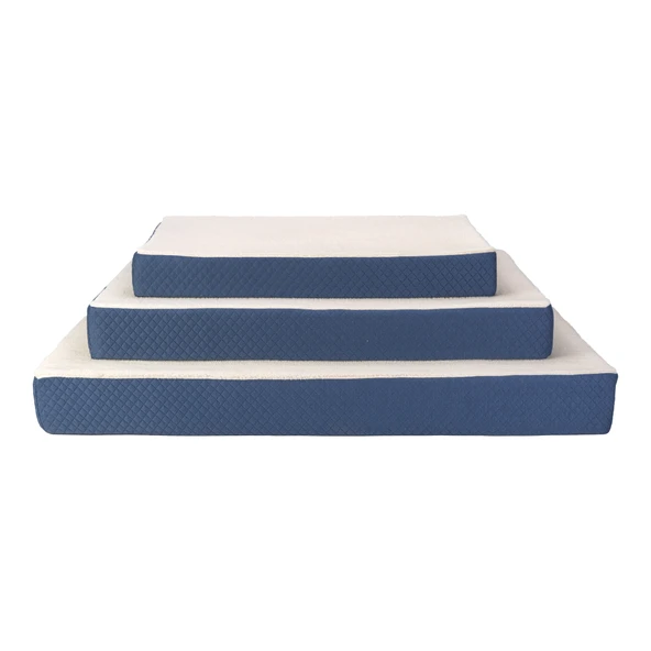 Pet Comfort Lima Ortopedik Köpek Yatağı Ecru Peluş M 90x60x12cm - Resim 4