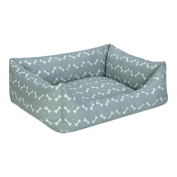 Pet Comfort Uniform Bone Mint-Beyaz Kedi ve Köpek Yatağı M 60x50cm - Resim 2