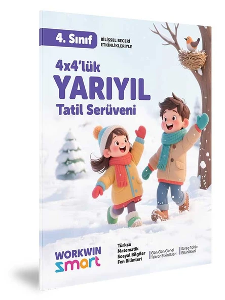 4. Sınıf 4x4’lük Yarıyıl Tatil Serüveni – Bilişsel Etkinlikler 2025 ürün görseli 1