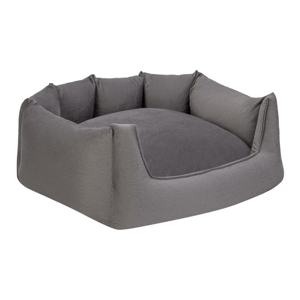 Pet Comfort Barcelona  Kedi ve Köpek Yatağı Gri 75x65cm - Resim 2