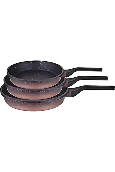 özkent k-536 sirius  döküm granit 3 lü tava seti ürün görseli 1